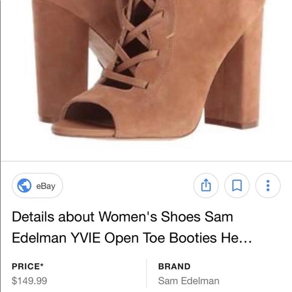 Size 11 Sam Edelman booties - Picture 5 of 5